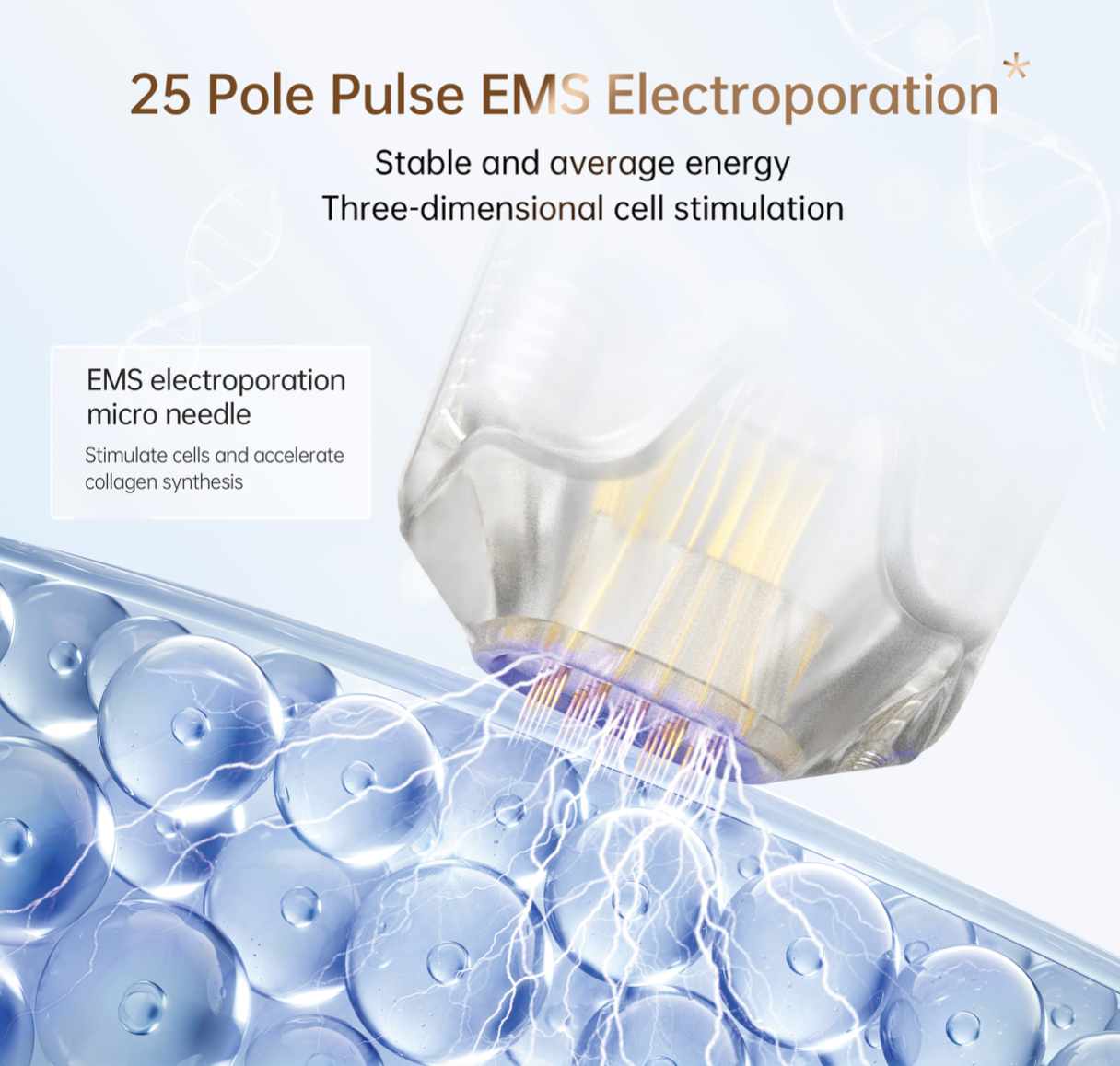 Bio Pen Q2 EMS LED Micro Current Pen The Revolutionary Microneedling Pen